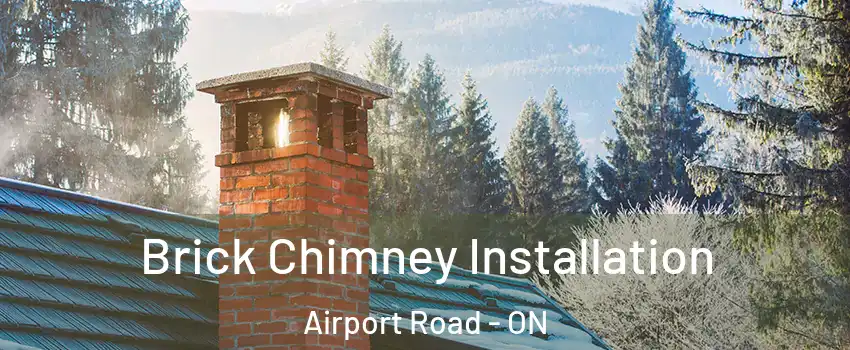  Brick Chimney Installation Airport Road - ON