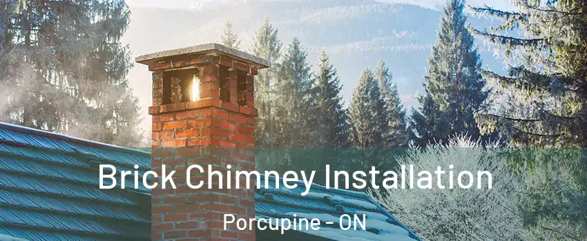  Brick Chimney Installation Porcupine - ON
