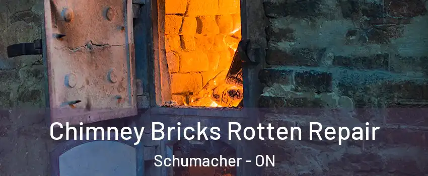 Chimney Bricks Rotten Repair Schumacher - ON