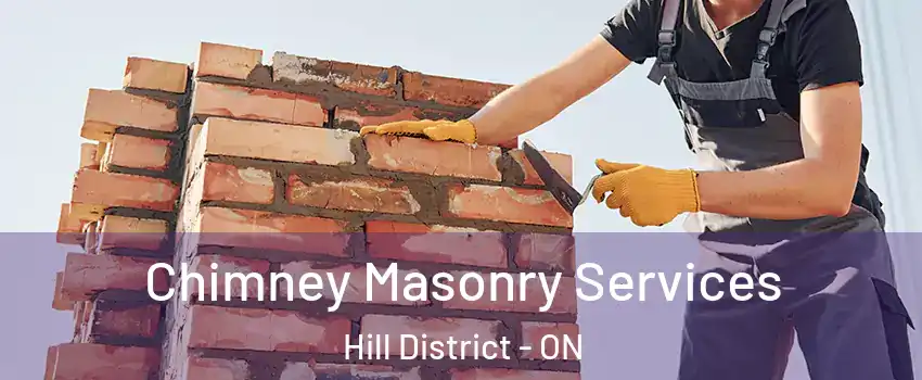  Chimney Masonry Services Hill District - ON
