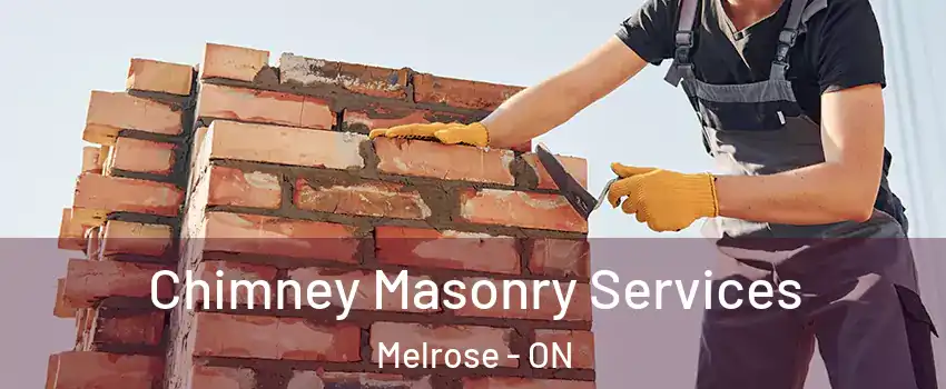  Chimney Masonry Services Melrose - ON