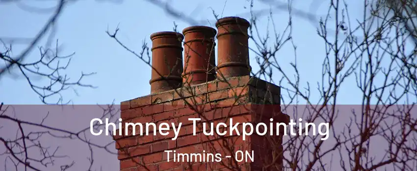  Chimney Tuckpointing Timmins - ON