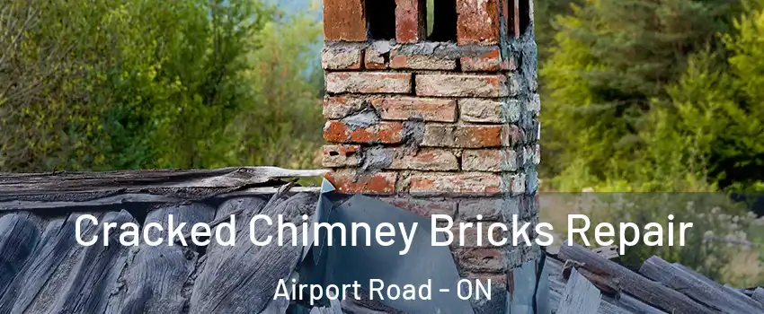  Cracked Chimney Bricks Repair Airport Road - ON