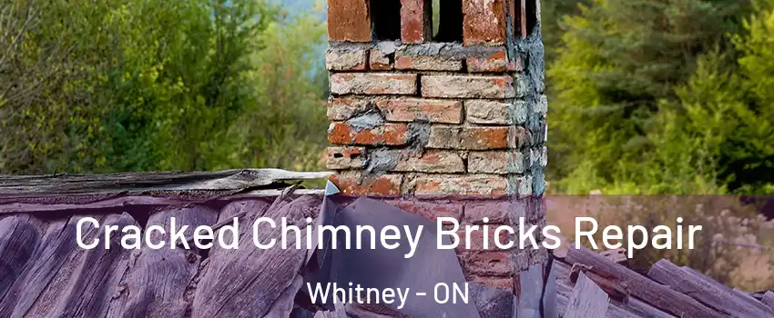  Cracked Chimney Bricks Repair Whitney - ON