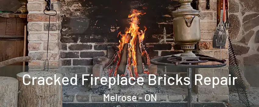  Cracked Fireplace Bricks Repair Melrose - ON