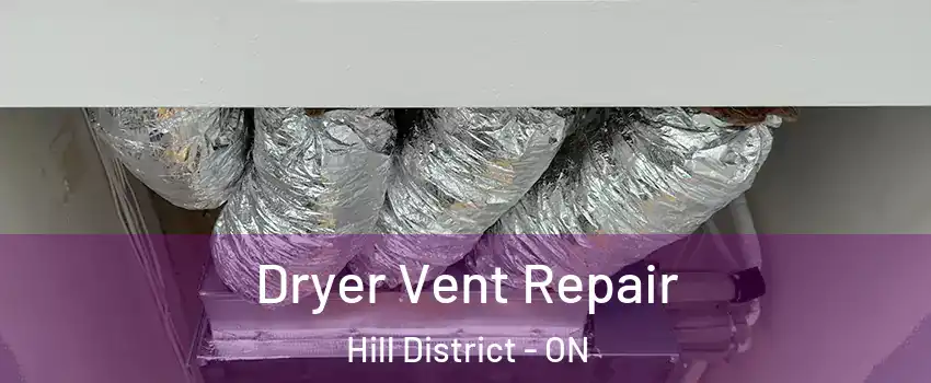  Dryer Vent Repair Hill District - ON