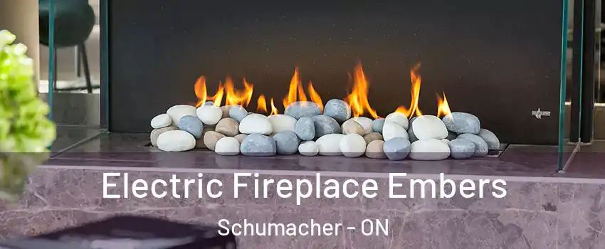 Electric Fireplace Embers Schumacher - ON