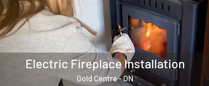  Electric Fireplace Installation Gold Centre - ON