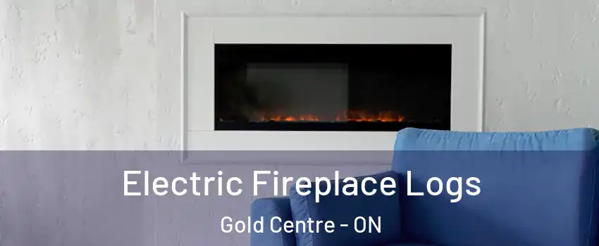  Electric Fireplace Logs Gold Centre - ON
