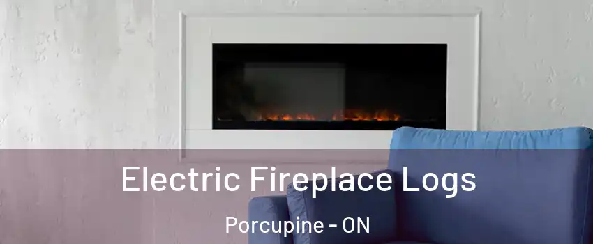  Electric Fireplace Logs Porcupine - ON