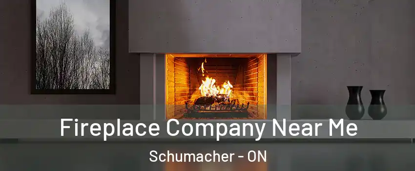  Fireplace Company Near Me Schumacher - ON