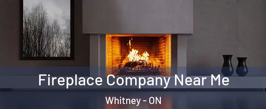  Fireplace Company Near Me Whitney - ON