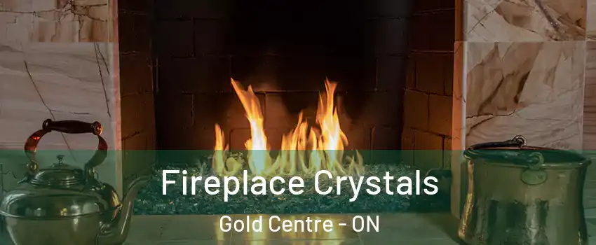  Fireplace Crystals Gold Centre - ON