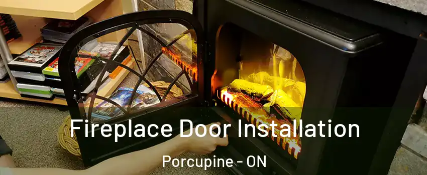  Fireplace Door Installation Porcupine - ON