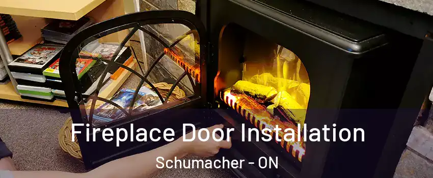  Fireplace Door Installation Schumacher - ON