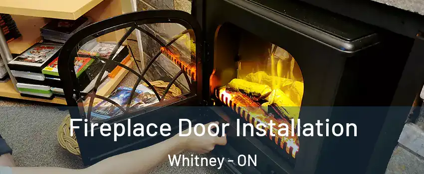  Fireplace Door Installation Whitney - ON