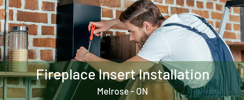  Fireplace Insert Installation Melrose - ON