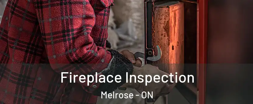  Fireplace Inspection Melrose - ON