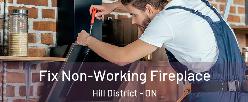  Fix Non-Working Fireplace Hill District - ON
