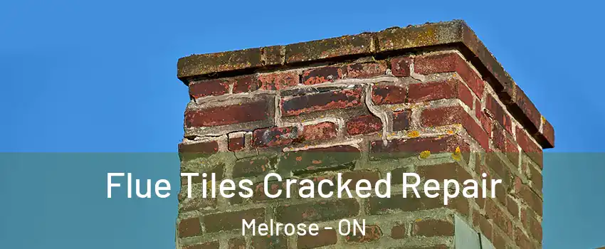  Flue Tiles Cracked Repair Melrose - ON