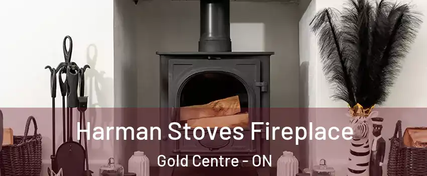  Harman Stoves Fireplace Gold Centre - ON
