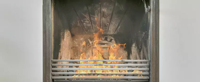 Travis Industries Linear Gas Fireplace Installation in Timmins, Ontario