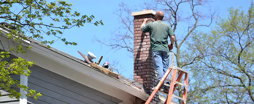 Chimney Crown Repair in Mountjoy, Ontario