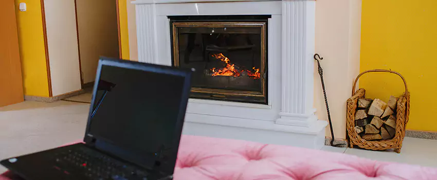 Valor Outdoor Gas Fireplace in Timmins, Ontario