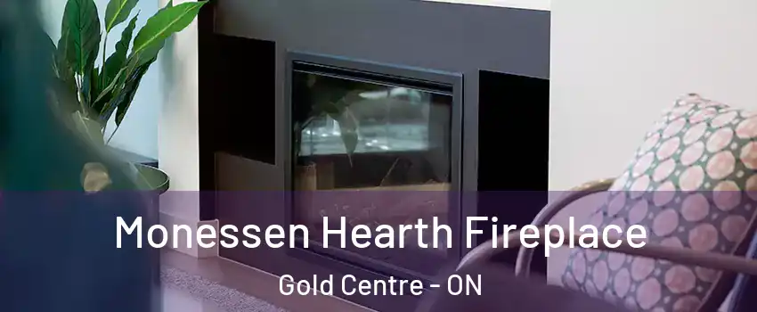  Monessen Hearth Fireplace Gold Centre - ON
