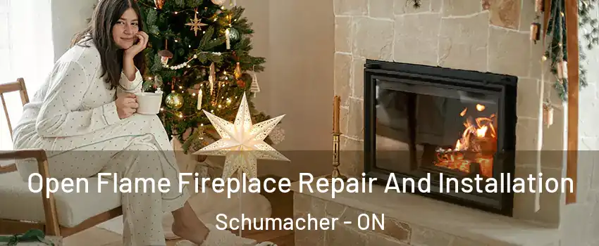  Open Flame Fireplace Repair And Installation Schumacher - ON