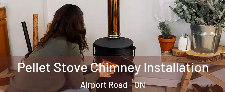  Pellet Stove Chimney Installation Airport Road - ON
