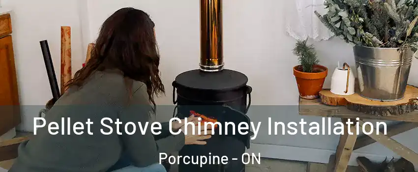  Pellet Stove Chimney Installation Porcupine - ON
