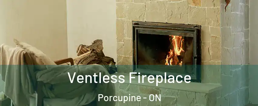  Ventless Fireplace Porcupine - ON