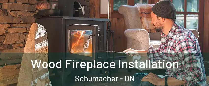  Wood Fireplace Installation Schumacher - ON